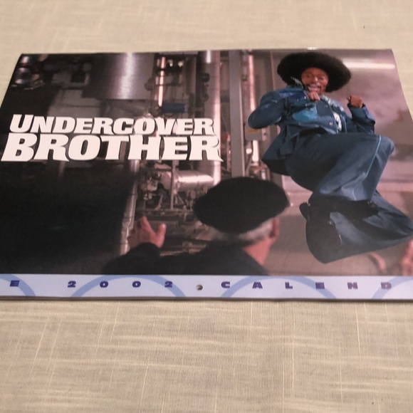 UNDERCOVER BROTHER MOVIE PROMO CALENDAR 2002 UNIVERSAL PICTURES COMEDY - #526 - Picture 3 of 12